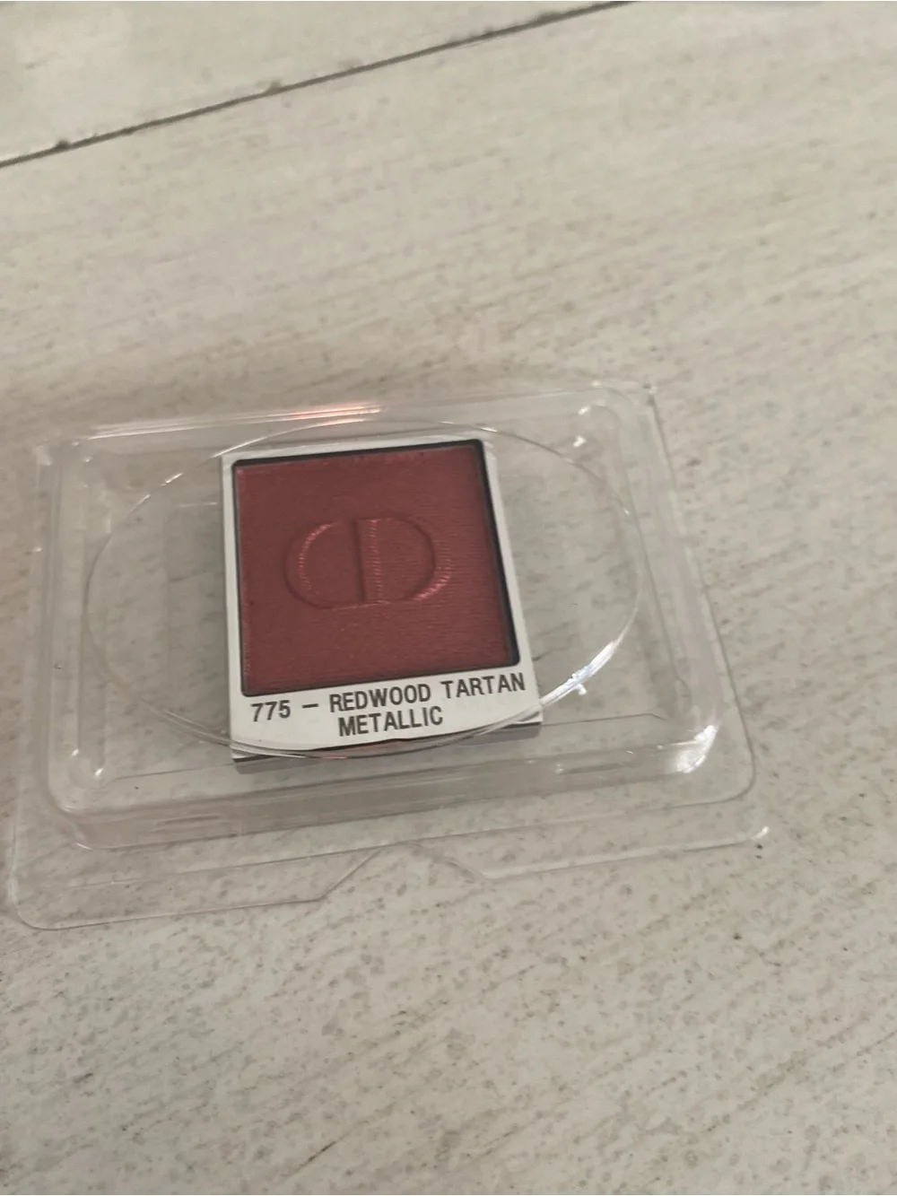 Dior Metallic Redwood Tartan Single Eyeshadow - 775